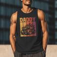 Retro Monster Truck Daddy Matching Family Birthday Party Men Tank Top