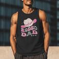 Rodeo Dad Pink Cowgirl 1St Birthday Family Matching Men Tank Top Rodeo Dad Pink Cowgirl 1St Birthday Family Matching Men Tank Top