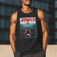 Rottie Rottweiler Jowls Burger Giant Tank Dog Mom Dad Men Tank Top
