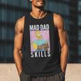 The Simpsons Father's Day Mad Dad Skills Homer Poster Men Tank Top