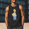 The Simpsons Homer Number 1 Dad Father's Day V2 Men Tank Top