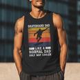 Skateboard Like A Normal Dad Vintage 80S 90S Retro Men Tank Top