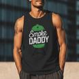 Smoke Daddy Green Egg Pitmaster Dad Tshirt BBQ Grill Men Tank Top