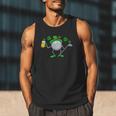 St Patricks Day Golf Golfing Irish Golfer Beer Humor Men Dad Men Tank Top