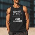 I Survived My Dad's Heart Transplant Men Tank Top