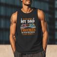 Trucker Father's Day To The World My Dad Is Just A Trucker Men Tank Top Trucker Father's Day To The World My Dad Is Just A Trucker Men Tank Top