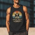 Vintage Boston Terrier Dad Dog Lovers Father's Day Tee Men Tank Top