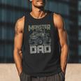 Vintage Monster Truck Lover DAD Family Matching Birthday Men Tank Top