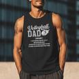 Volleyball Dad Definition Dad Of A Volleyball Player Father Men Tank Top