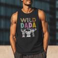 Wild Dada Zoo Theme Birthday Safari Jungle Matching Party Men Tank Top