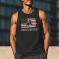 Wrestling Dad US Flag Fathers Day Retro Wrestling Fans Men Tank Top Wrestling Dad US Flag Fathers Day Retro Wrestling Fans Men Tank Top