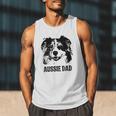 Aussie Dad Australian Shepherd Dog Dad For Men Men Tank Top