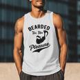 Bearded For Her Pleasure Bearded Dad Father Men Tank Top