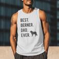 Best Berner Dad Ever Bernese Mountain Dog Lovers Dad Men Men Tank Top