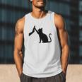 Cat Lover Cat Mom Cat Dad Men Women & Kids Cute Cat Men Tank Top