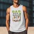 Dad Of The Birthday Boy Wild Zoo Theme Safari Party Men Tank Top