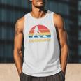 Dad Lawn Mowing Grassquatch Bigfoot Mower Garden Men Tank Top