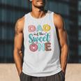 Dad Of The Sweet One 1st Birthday Girl Donut Party Men Tank Top