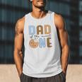 Dad Of The Sweet One Cookies And Milk 1st Birthday Party Men Tank Top