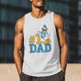 Disney Donald Duck Number One Dad Sunglasses Father's Day Men Tank Top