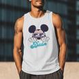 Disney Mickey And Friends Cool Mickey Summer Vibes Dad Logo Men Tank Top