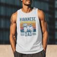 Dog Havanese Dad Vintage Havanese Dad Men Tank Top