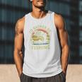 Fishing I'd Rather Be Fishing Bass Fish Dad Jokes Men Tank Top
