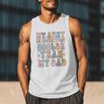 Funny Auntie My Aunt Is Definitely Cooler Than My Dad Men Tank Top