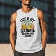 Garage Drinker Dad Vintage Beer This Is My Garage Drinking Men Tank Top