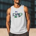 Golf Dad Hole In One Golf First Birthday Boy Party Men Tank Top