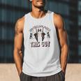 Marvel Deadpool Father's Day Who Tells Dad Jokes This Guy Men Tank Top
