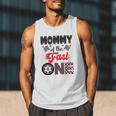 Mommy Of The Fast One Car Racing Dad 1St Birthday Boy Men Tank Top