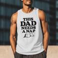 Peanuts This Dad Needs A Nap Men Tank Top