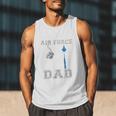 Proud Air Force Dad US Air Force Graduation Dad Men Tank Top