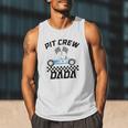 Race Car Racing Family Dada Pit Crew Birthday Party Men Tank Top