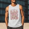 Rodeo Dad Pink Boots Coquette Cow-Girl Birthday Party Men Tank Top