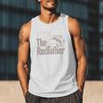 Rodfather Bass Fish Dad Joke Fishing Daughter Son Men Tank Top