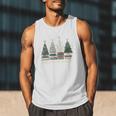 Seasons Readings Christmas Tree Book Lover Men Tank Top Seasons Readings Christmas Tree Book Lover Men Tank Top