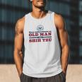 Shih Tzu Dad Shirt Never Underestimate An Old Man Gift Tee Men Tank Top