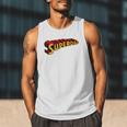 Super Dad Superdad Superhero Dad Men Tank Top