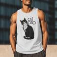 Tuxedo Cat Dad Cat Dad Tuxedo Cat Dad Men Tank Top