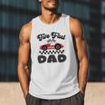Two Fast Dad Of The Birthday Boy Racing Car Family Men Tank Top