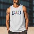 Unicorn Dad Birthday Shirt Matching Family Party Tee T-Shirt Men Tank Top