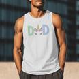 Unicorn Dad First Birthday Girl Family Matching Mama Party Men Tank Top