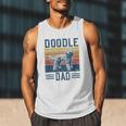 Vintage Doodle Dad Aussie Doodle & Goldendoodle Men Tank Top