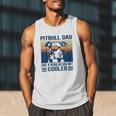 Vintage Pitbull Dad Like A Regular Dad But Cooler Men Tank Top Vintage Pitbull Dad Like A Regular Dad But Cooler Men Tank Top