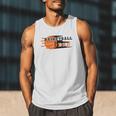Vintage Proud Basketball Dad Fathers Day Basketball Player Men Tank Top