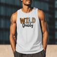 Wild Daddy Zoo Born Two Be Wild B-Day Safari Jungle Animal Men Tank Top