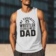 Wrestler Daddy Wrestling Dad Men Tank Top
