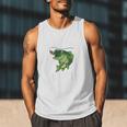 Youth Boy My Lucky Fishing-Shirt Bass Fish Dad Men Tank Top